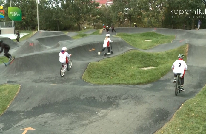 NOWY PUMPTRACK W OLSZTYNIE JUŻ DZIAŁA!